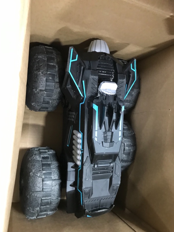 Photo 3 of DC Comics Batman, All-Terrain Batmobile Remote Control Vehicle, Water-Resistant Batman Toys for Boys Aged 4 and Up All Terrain Batmobile