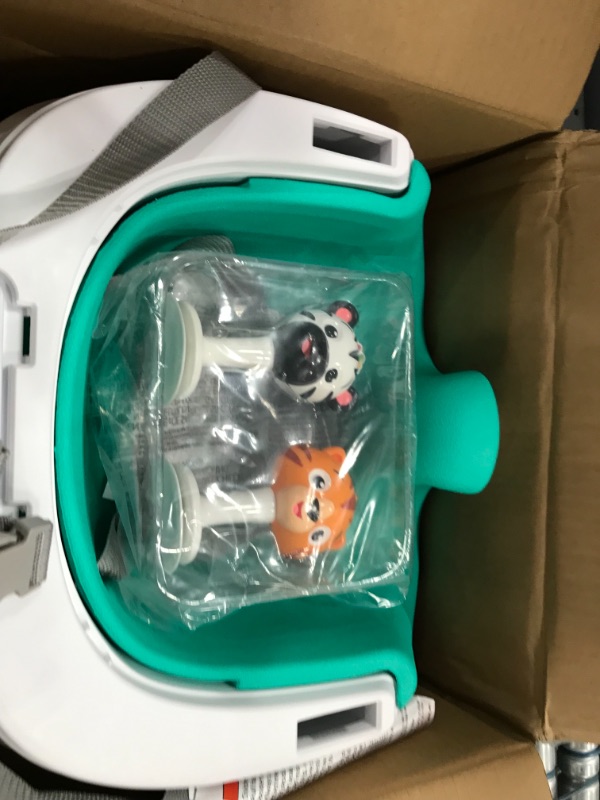 Photo 6 of Baby Einstein Dine & Discover Multi-Use Booster Feeding & Floor Activity Seat with Self-Storing Tray Sea of Support