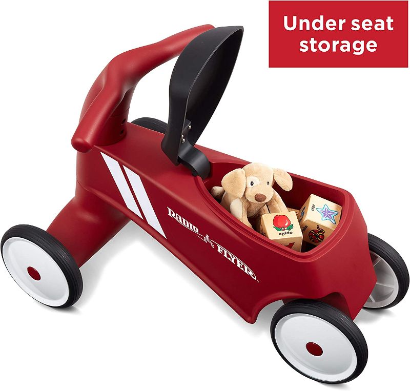 Photo 1 of Radio Flyer Scoot About Sport, Toddler Ride On Toy, Ages 1-3, Red Kids Ride On Toy
