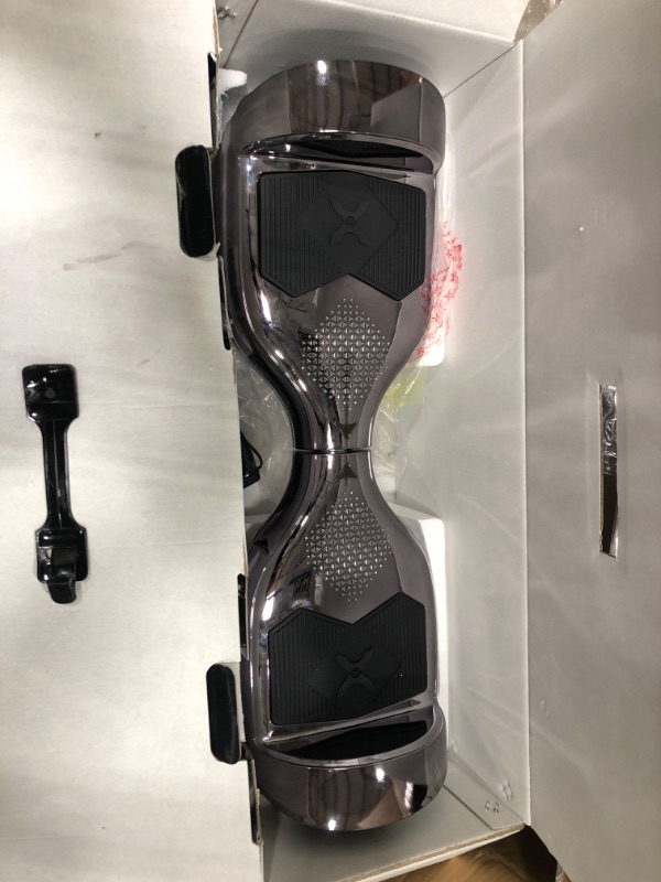 Photo 2 of (PARTS ONLY)Hover-1 Helix Electric Hoverboard | 7MPH Top Speed, 4 Mile Range, 6HR Full-Charge, Built-in Bluetooth Speaker, Rider Modes: Beginner to Expert Helix Gun Metal