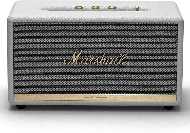 Photo 1 of Marshall Stanmore II Wireless Bluetooth Speaker, White - NEW
