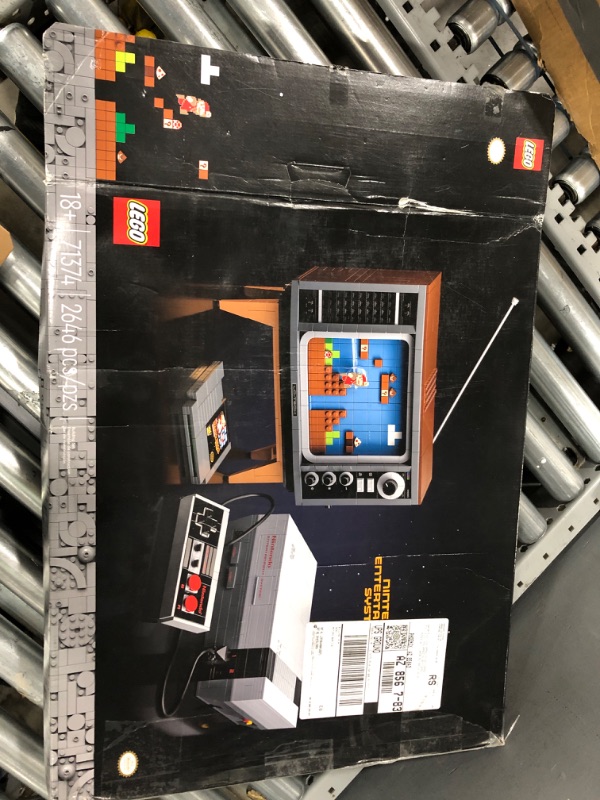 Photo 3 of ***OPENED BOX*** LEGO Super Mario Nintendo Entertainment System 71374 Building Set for Adults (2646 Pieces) Frustration-Free Packaging