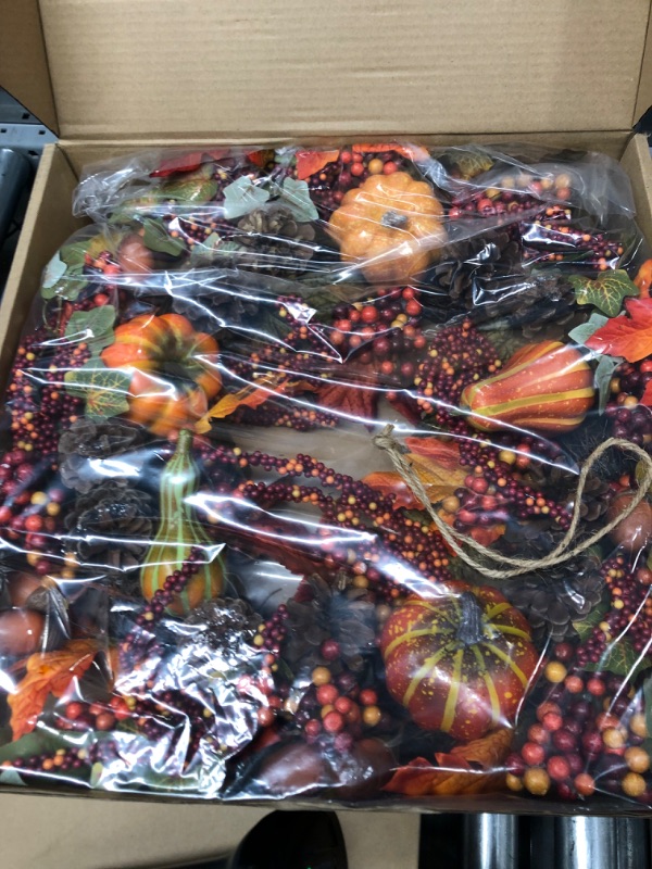 Photo 1 of autumn wreath