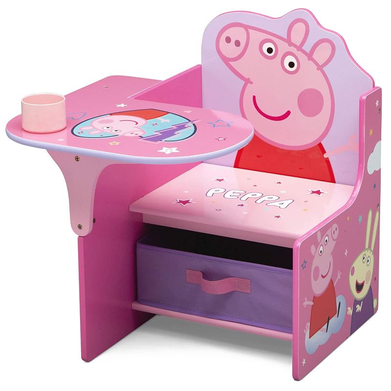 Photo 1 of ***MINOR SCRATCH FROM OPEN BOX*** Delta Children Chair Desk with Storage Bin - Ideal for Arts & Crafts, Snack Time, Homeschooling, Homework & More - Greenguard Gold Certified, Peppa Pig
