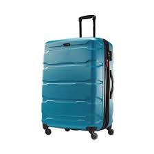 Photo 1 of Samsonite Omni PC Polycarbonate 4-Wheel Spinner Luggage, Caribbean Blue (68310-2479)
