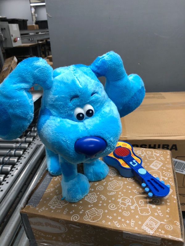 Photo 1 of Blue’s Clues & You! Dance-Along Blue Plush, Kids Toys for Ages 3 Up, Gifts and Presents
