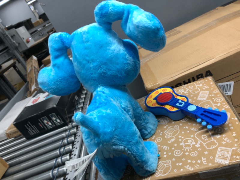 Photo 2 of Blue’s Clues & You! Dance-Along Blue Plush, Kids Toys for Ages 3 Up, Gifts and Presents
