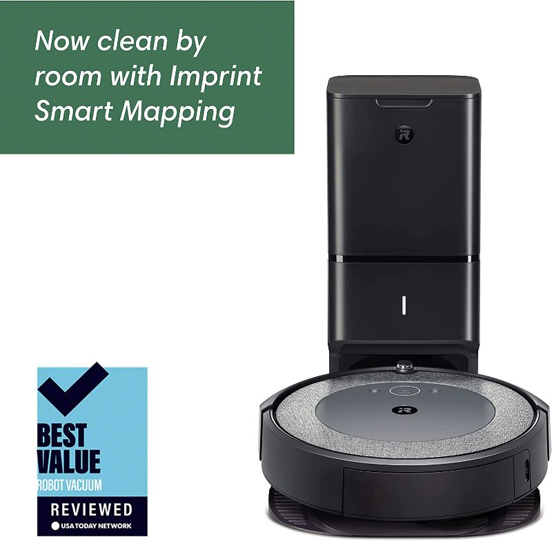 Photo 9 of 
iRobot Roomba i3+ EVO (3550) Self-Emptying Robot Vacuum – Now Clean By Room With Smart Mapping, Empties Itself For Up To 60 Days, Works With Alexa, Ideal..