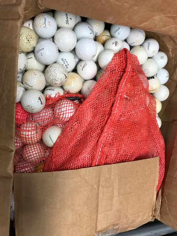 Photo 1 of 300 D Used Range Ball Hit Away Golf Balls Practice Shag