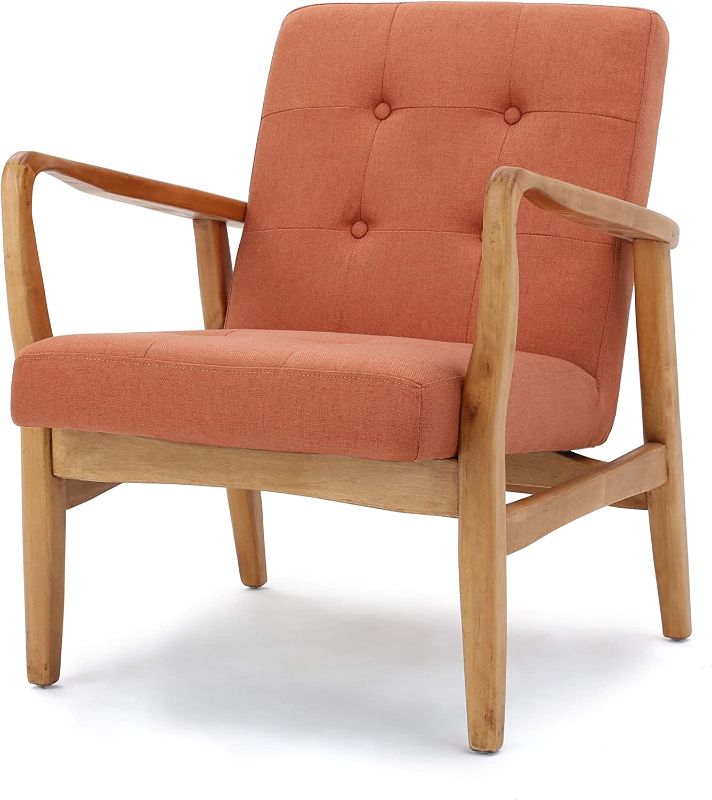 Photo 1 of  Home Brayden Fabric Club Chair, Orange
