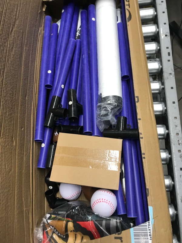 Photo 1 of JOOLA Sport Squad 5-in-1 Multi-Sport Toss Game Set - Play Football, Baseball, Basketball, Soccer, and Darts - Perfect Gift for Kids Birthday Parties - Lightweight and Portable