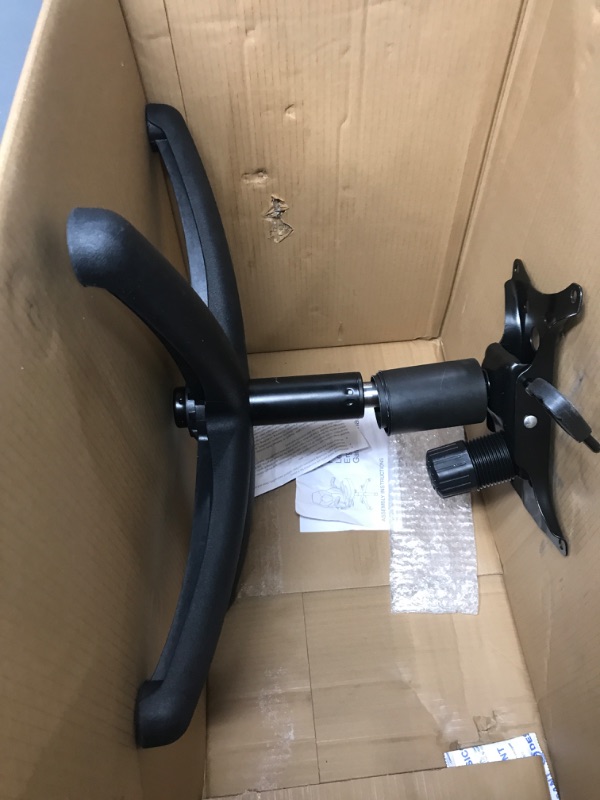 Photo 5 of Flash Furniture X10 Gaming Chair Racing Office Ergonomic Computer PC Adjustable Swivel Chair with Flip-up Arms, Black LeatherSoft Black X10