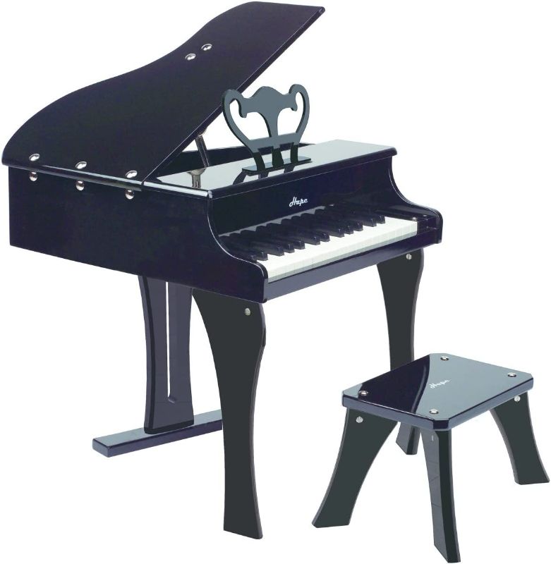 Photo 1 of (Black) - Hape Happy Grand Piano (Black)
