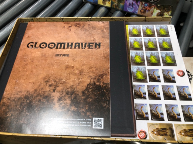 Photo 2 of Cephalofair Games: Gloomhaven, Award-Winning Strategy Board Game, For 1 to 4 Players, 60 to 120 Minute Play Time, For Ages 14 and up