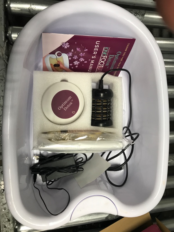 Photo 1 of Optimum Detox Ionic Foot Bath *Unable to test*