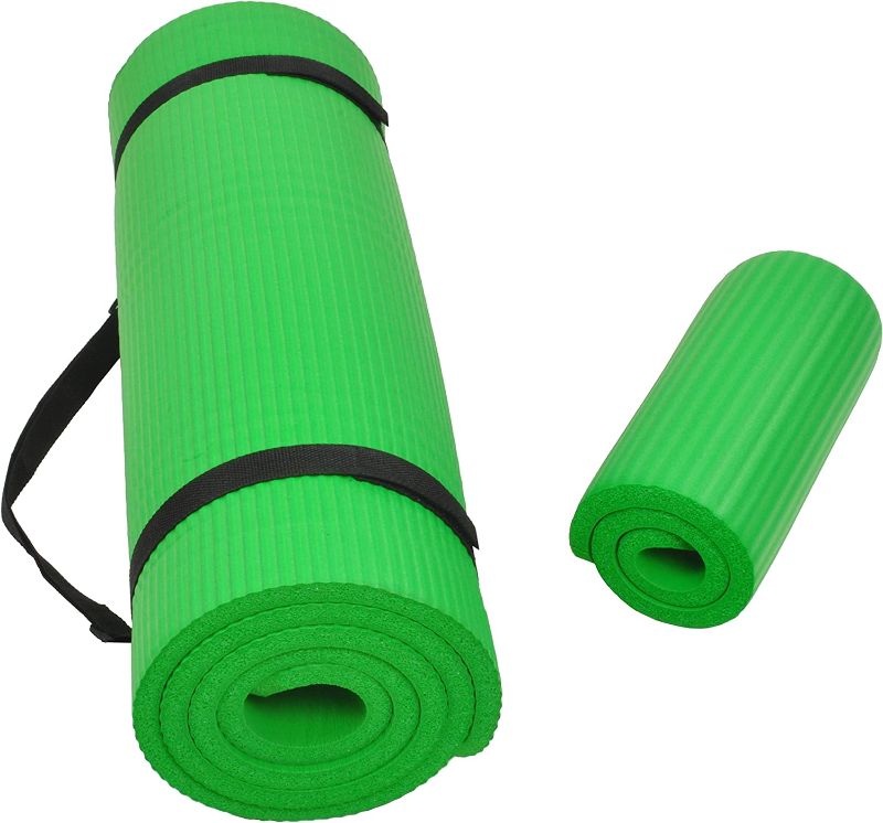 Photo 1 of BalanceFrom  All Purpose 1/2-Inch Extra Thick High Density Anti-Tear Exercise Yoga Mat