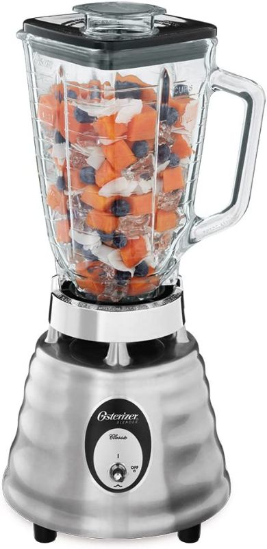 Photo 3 of 
Oster 4093-008 6-Cup Glass Jar 2-Speed Beehive Blender, Brushed Stainless