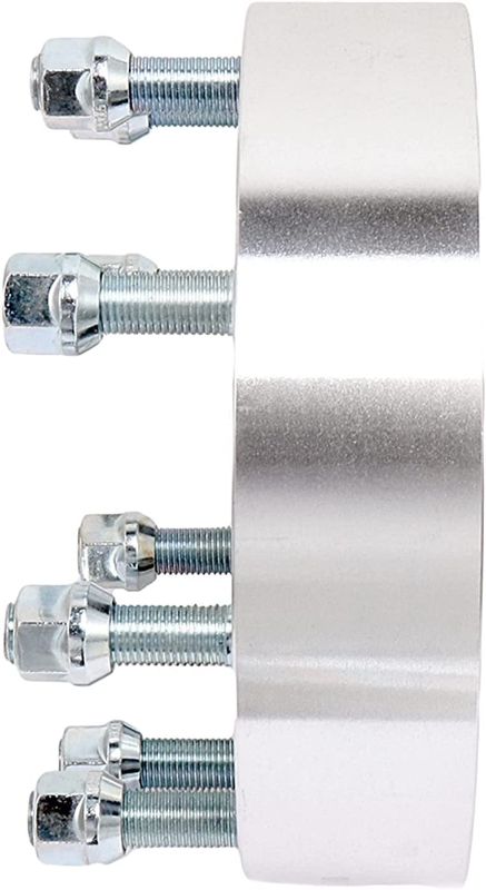 Photo 1 of 4X 8 lug Wheel Spacer Adapters 2" 8x6.5 to 8x180 126.15mm 14x1.5 for Express 2500 3500 /Silverado 2500 HD 3500HD/ for GMC Sierra 2500 HD