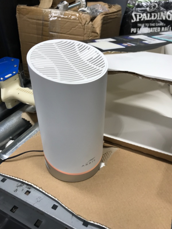 Photo 2 of ARRIS Surfboard mAX W21 Tri-Band Mesh Ready Wi-Fi 6 Router | AX6600 Wi-Fi Speeds up to 6.6 Gbps | Coverage up to 2,750 sq ft | 1 Router | Two 1 Gbps Ports | Alexa Support | 2 Year Warranty
