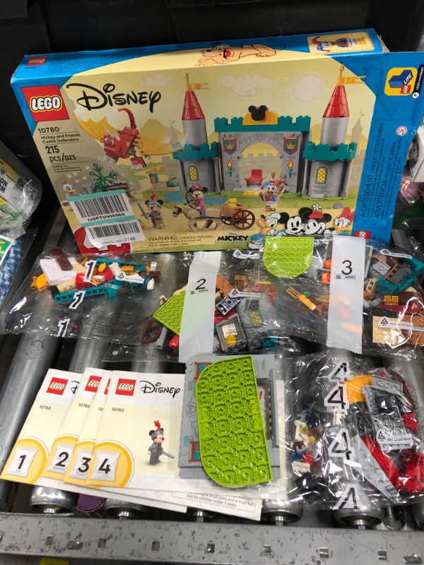 Photo 2 of LEGO Disney Mickey and Friends – Mickey and Friends Castle Defenders 10780 Building Toy Set for Preschool Kids, Girls, and Boys Boys Ages 4+(215 Pieces)