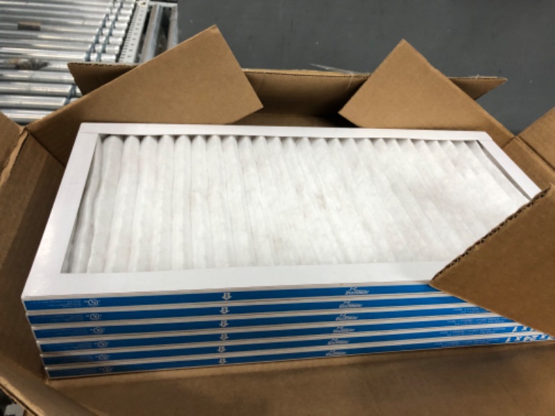 Photo 3 of Aerostar 12x24x1 MERV 11 Pleated Air Filter, AC Furnace Air Filter, 6 Pack (Actual Size: 11 3/4" x 23 3/4" x 3/4") 12x24x1 Filter