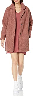 Photo 1 of Daily Ritual Women's Teddy Bear Fleece Oversized-Fit Lapel Jacket, Med
