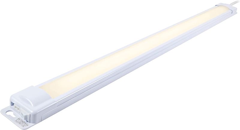 Photo 1 of Enbrighten Premium Linkable Under Cabinet Fixture, 24in, LED, Linkable, 803 Lumens, 3000K Bright White, 38848-T1
