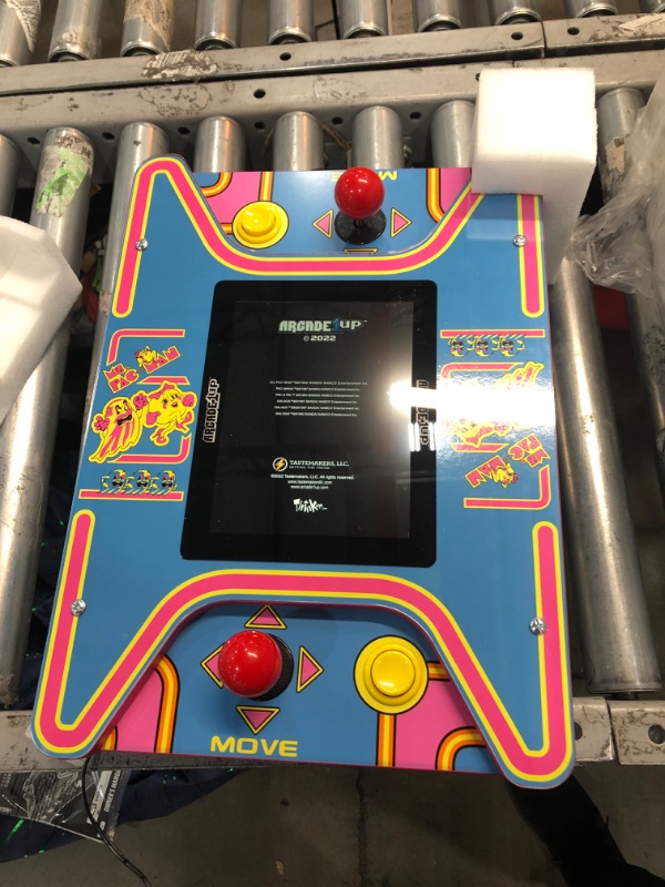 Photo 2 of Arcade1Up - Ms. Pac-Man Head To Head Counter-Cade 2 Player
