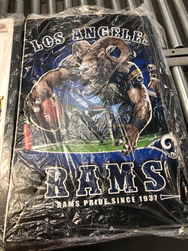 Photo 1 of 34" X 22"  LA RAMS POSTERS 
2 DIFFERENT STYLES 