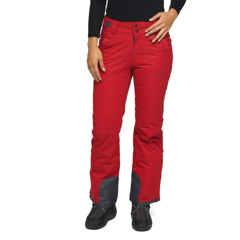 Photo 1 of ARCTIX WOMENS INSULATED SNOW PANTS VINTAGE RED X-SMALL 31" INSEAM