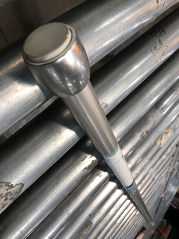 Photo 1 of *MINOR SCRATCHES* zenna home neverrust, 66 to 110-inch shower rod, nickel