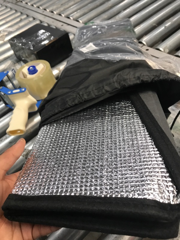 Photo 1 of Autotech Park Foldable Sunshade Compatible with 2018-2023 GMC Terrain, Custom-fit Windshield Sun Shade