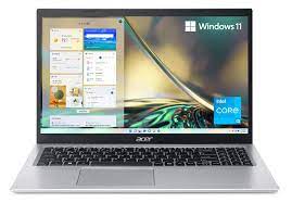 Photo 1 of Acer Aspire 5 A515-56-32DK Slim Laptop 15.6' Full HD IPS Display 11th Gen Intel Core I3-1115G4 Processor 4GB DDR4 128GB NVMe SSD WiFi 6.
