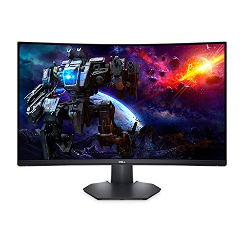 Photo 1 of Dell S3222HG 32-inch FHD 1920 X 1080 at 165Hz Curved Gaming Monitor 1800R Curvature 4ms Grey-to-Grey Response Time (Super Fast Mode) 16.7 Million C
