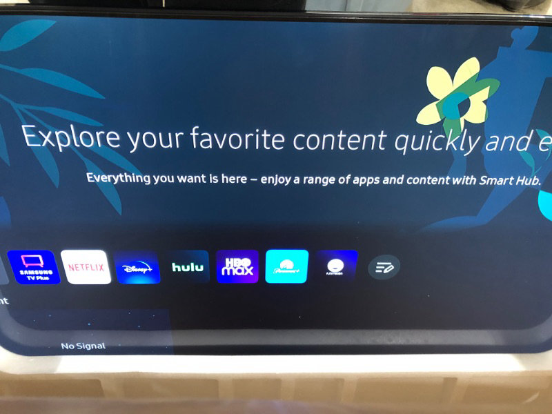 Photo 2 of SAMSUNG 55-Inch Class Crystal 4K UHD AU8000 Series HDR, 3 HDMI Ports, Motion Xcelerator, Tap View, PC on TV, Q Symphony, Smart TV with Alexa Built-In (UN55AU8000FXZA, 2021 Model)
