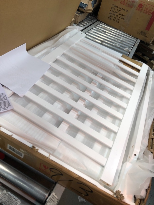 Photo 1 of Dream On Me Aden 4 in 1 Convertible Mini Crib, White