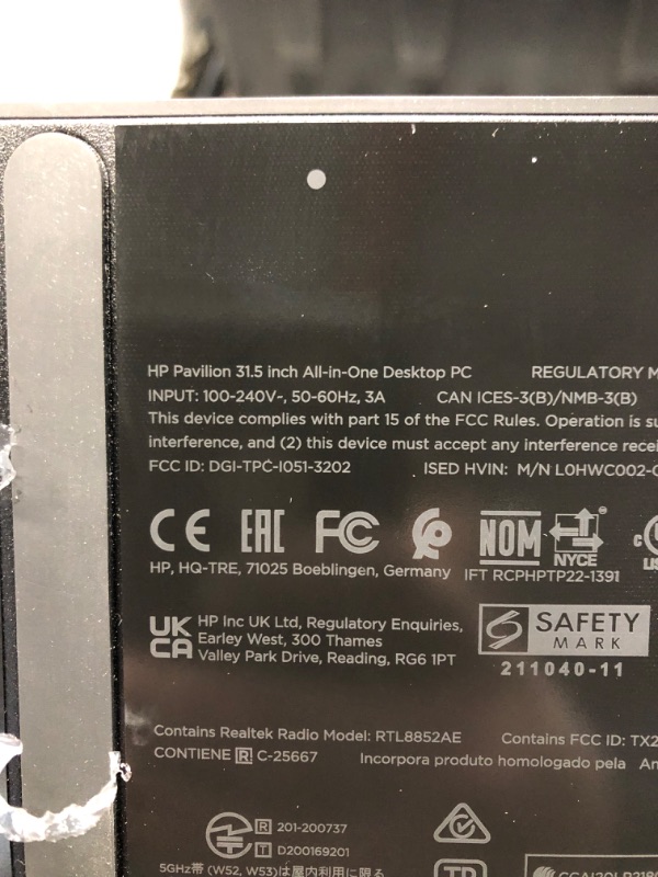 Photo 10 of HP Pavilion 32 All-in-One Desktop PC, 12th Gen Intel Core i7-12700T, 16 GB RAM, 1 TB SSD, Quad HD IPS Display, Windows 11 Home, 4K Graphics, Wireless Mouse and Keyboard, Slim Design (32-b0050, 2022)
