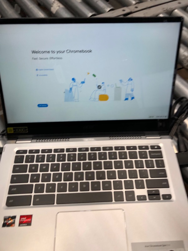 Photo 2 of Acer Spin 514-1H 14" FHD 2-in-1 Touchscreen Chromebook (Dual-core Ryzen 3 3250C, 4GB RAM, 64GB eMMC, Stylus, Webcam, Type-C, IPS) Flip Convertible Home & Education Laptop, IST Pen, Chrome OS - 2022
