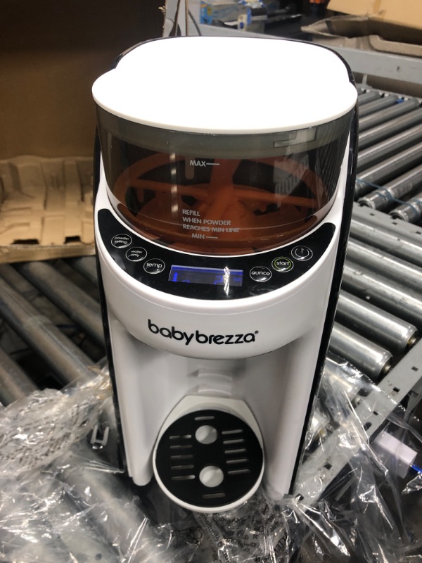 Photo 2 of New and Improved Baby Brezza Formula Pro Advanced Formula Dispenser Machine - Automatically Mix a Warm Formula Bottle Instantly - Easily Make Bottle with Automatic Powder Blending