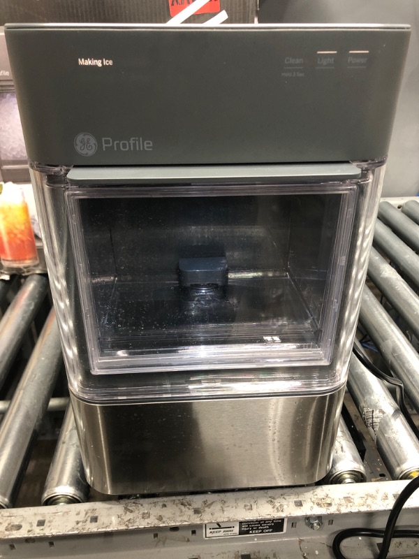 Photo 4 of GE Profile Opal 2.0 | Countertop Nugget Ice Maker | Ice Machine with WiFi Connectivity | Smart Home Kitchen Essentials | Stainless Steel