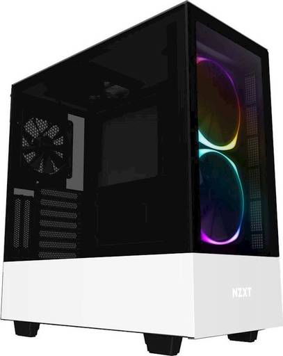 Photo 1 of NZXT - H510 Elite Compact ATX Mid-Tower Case with Dual-Tempered Glass - Matte.
