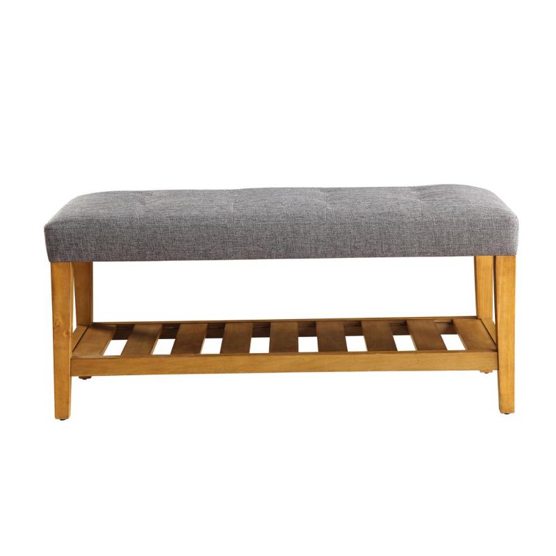 Photo 1 of ACME Charla Storage Bench Gray
