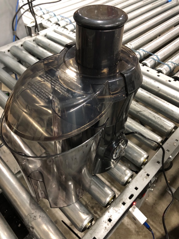 Photo 1 of *DOES NOT TURN ON PARTS ONLY* Hamilton Beach Juicer Machine, Big Mouth Large 3” Feed Chute for Whole Fruits and Vegetables, Easy to Clean, Centrifugal Extractor, BPA Free, 800W Motor, Black 800W Motor Black