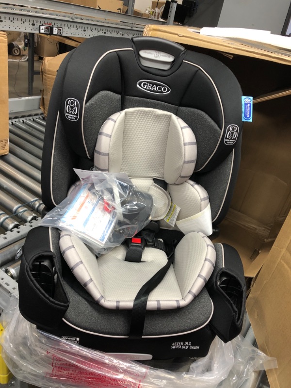 Photo 3 of Graco 4Ever DLX SnugLock Grow 4-in-1 Car Seat | 10 Years of Use with 1 Car Seat, Featuring Easy Installation and Expandable Backrest, Maison