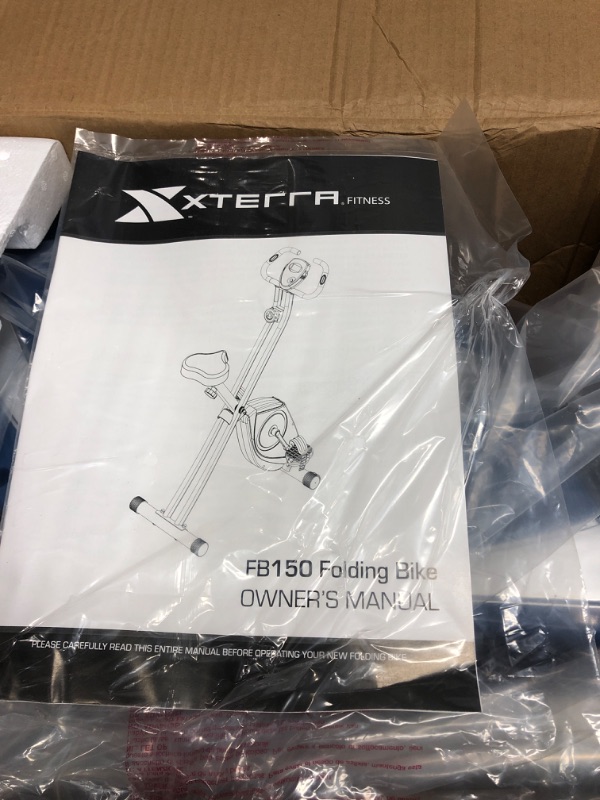 Photo 6 of ***FACTORY SEALED*** XTERRA Fitness Folding Exercise Bike FB150