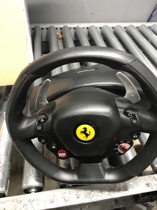 Photo 2 of (PARTS ONLY) Thrustmaster T80 Ferrari 488 GTB Edition Racing Wheel PS4