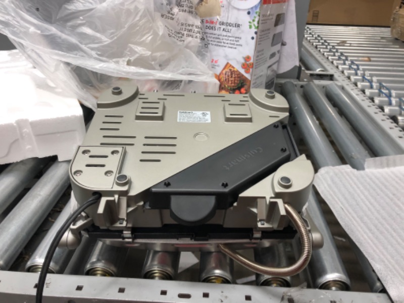 Photo 1 of Panini Press by Cuisinart, Stainless Steel Griddler,