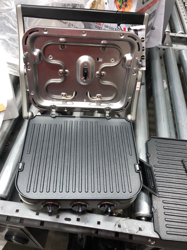Photo 1 of Panini Press by Cuisinart, Stainless Steel Griddler,