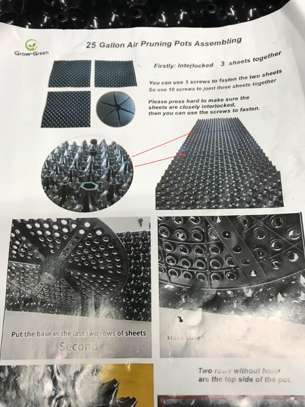 Photo 3 of 5 pack 25 gallon air pots