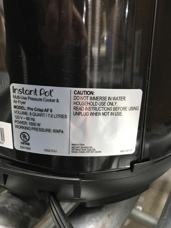 Photo 2 of *Parts Only* Broken Instant Pot